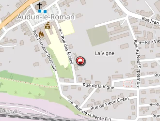 Carte de Bilbao à Audun-le-roman