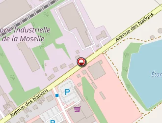 Carte de Hayange Contrôle Technique Autovision à Yutz