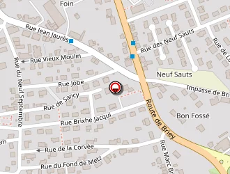 Carte de Centre Distributeur E. Leclerc à Audun-le-roman