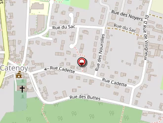 Carte de Salle De Billard à Catenoy