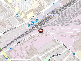 Carte de Pélerin à Soissons