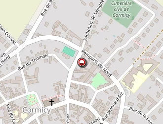 Carte de Ecole à Cormicy