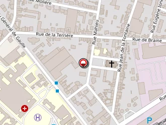 Carte de Ecole Paramédicale à Soissons