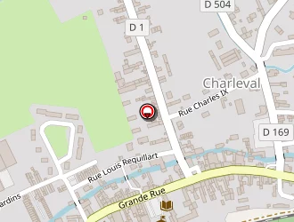 Carte de Le Landel à Charleval