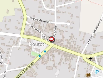 Carte de La Poste à Routot