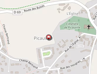 Carte de Ecole à Picauville