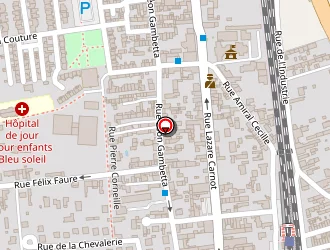 Carte de Fleury à Saint-étienne-du-rouvray