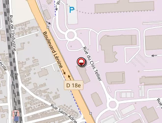 Carte de Dekra à Saint-étienne-du-rouvray