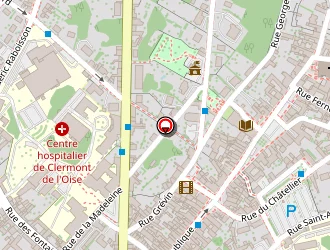 Carte de Hangard Jacky à Clermont