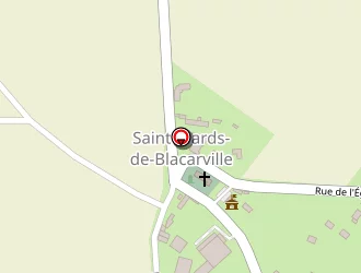 Carte de Eustache Robert à Saint-mards-de-blacarville