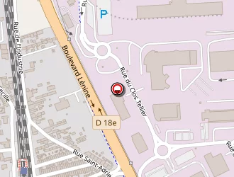 Carte de Sodipan Table à Saint-étienne-du-rouvray