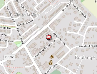 Carte de La Poste à Boulange