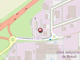 Carte de Clermont Bois à Breuil-le-sec