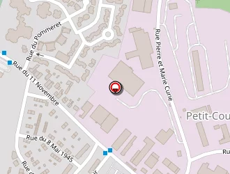 Carte de Parflam à Petit-couronne