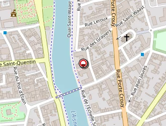 Carte de Le César à Soissons