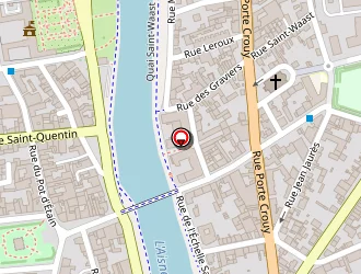 Carte de La Landolina à Soissons