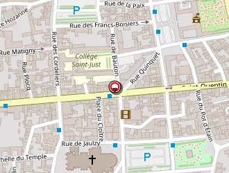 Carte de Librairie Du Collège à Soissons