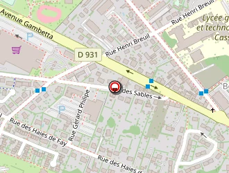 Carte de Sb Plomberie à Clermont