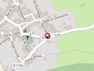 Carte de Ecole à Bréhéville