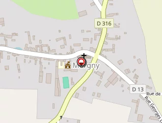 Carte de Urgence (services Locaux) à Morgny