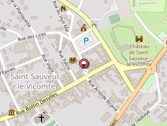 Carte de Anider à Saint-sauveur-le-vicomte