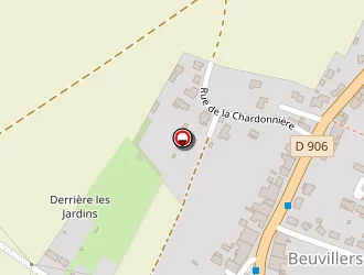 Carte de Thiery Alain à Beuvillers