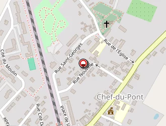 Carte de Morvan Rose à Chef-du-pont