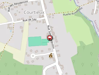 Carte de Ecole à Courtieux