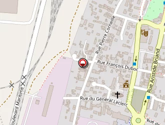 Carte de Pétroservices à Petit-couronne