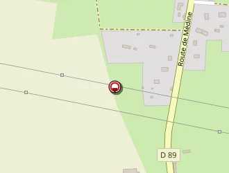 Carte de Sas Delaune à Bourneville