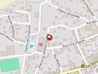 Carte de Cotentin Diffusion à Saint-sauveur-le-vicomte