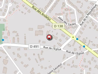 Carte de Negomat à Boos