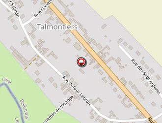 Carte de Mecab à Talmontiers