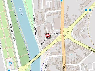 Carte de Pro-pêche à Soissons