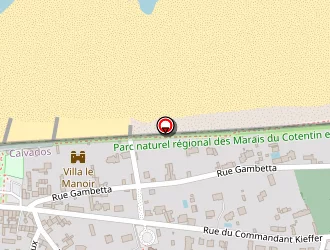 Carte de Stade à Grandcamp-maisy