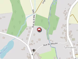 Carte de Aide'oise à Courtieux