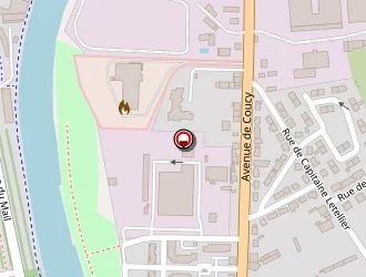 Carte de Centre Technique Municipal à Soissons