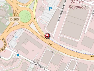 Carte de Quedillac (etablissements) à Compiègne