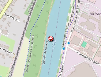 Carte de Bestdrive à Compiègne