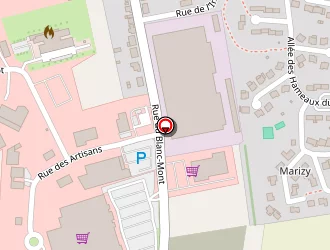 Carte de Leclerc Centre Auto à Vouziers