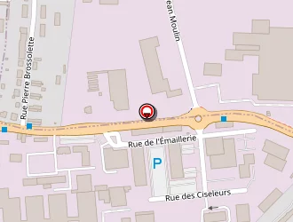 Carte de Decelect à Soissons