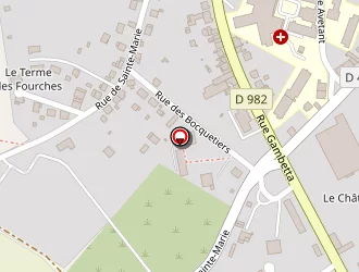 Carte de Sous Préfecture à Vouziers