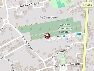 Carte de Cic,banque Cic Est à Vouziers