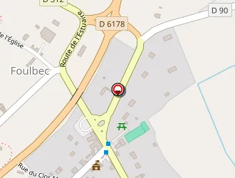 Carte de Ecole à Foulbec