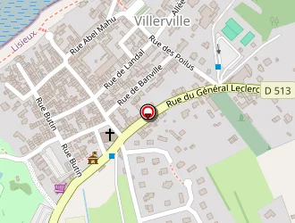 Carte de Le Cottage à Villerville