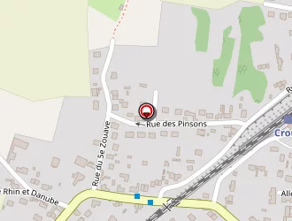 Carte de Laplace Routier à Crouy