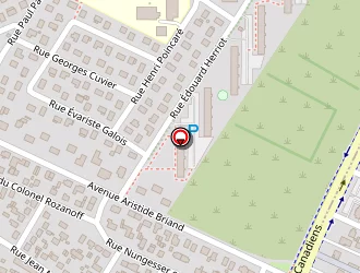 Carte de B&b Hôtel à Grand-quevilly (le)