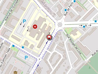 Carte de Z Entreprise à Compiègne