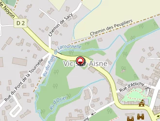 Carte de Couvercelle à Vic-sur-aisne
