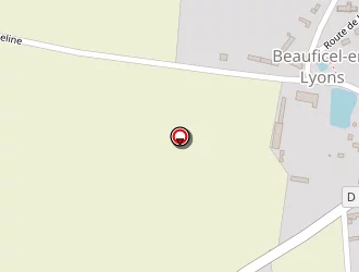 Carte de La Barre à Beauficel-en-lyons